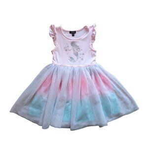 Zunie Mermaid Ombre Dress Girls Size 5